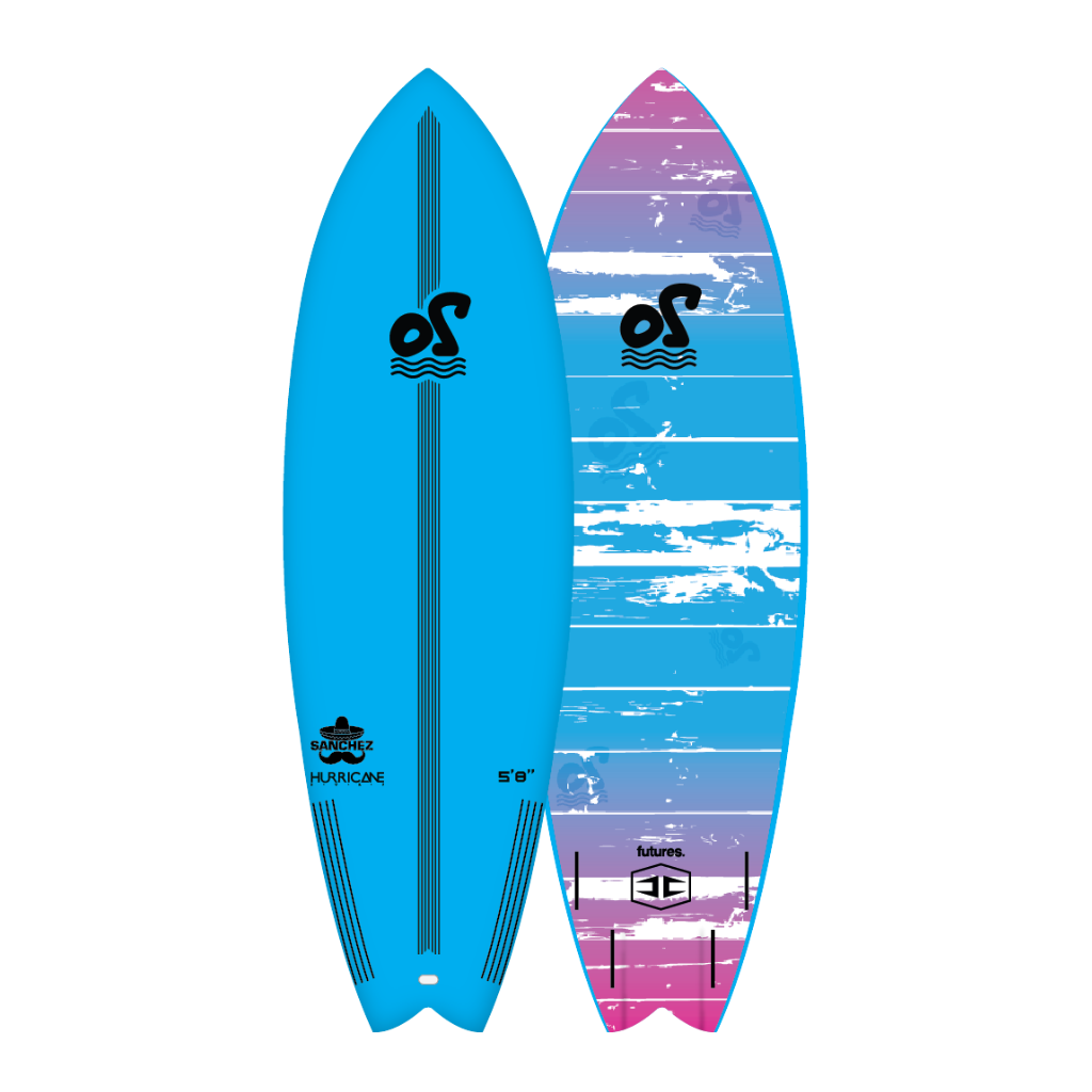 Ocean Storm Sanchez Soft Top Surfboard | Shop Now - Ocean Storm Europe