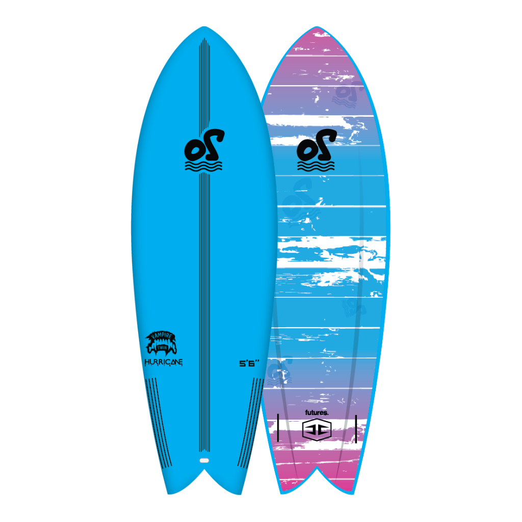 Ocean Storm Vampire Twin Soft Top Surfboard