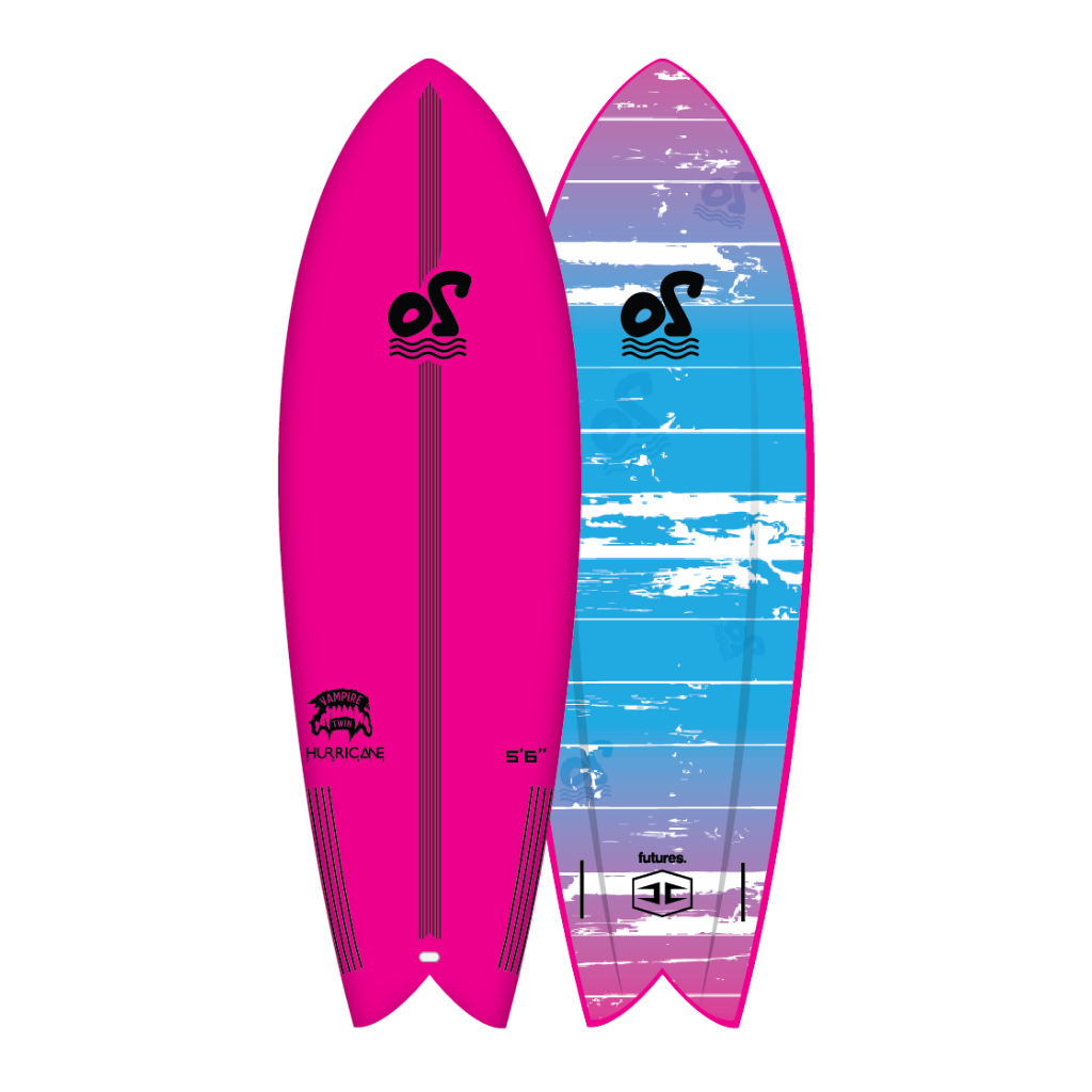 Ocean Storm Vampire Twin Soft Top Surfboard